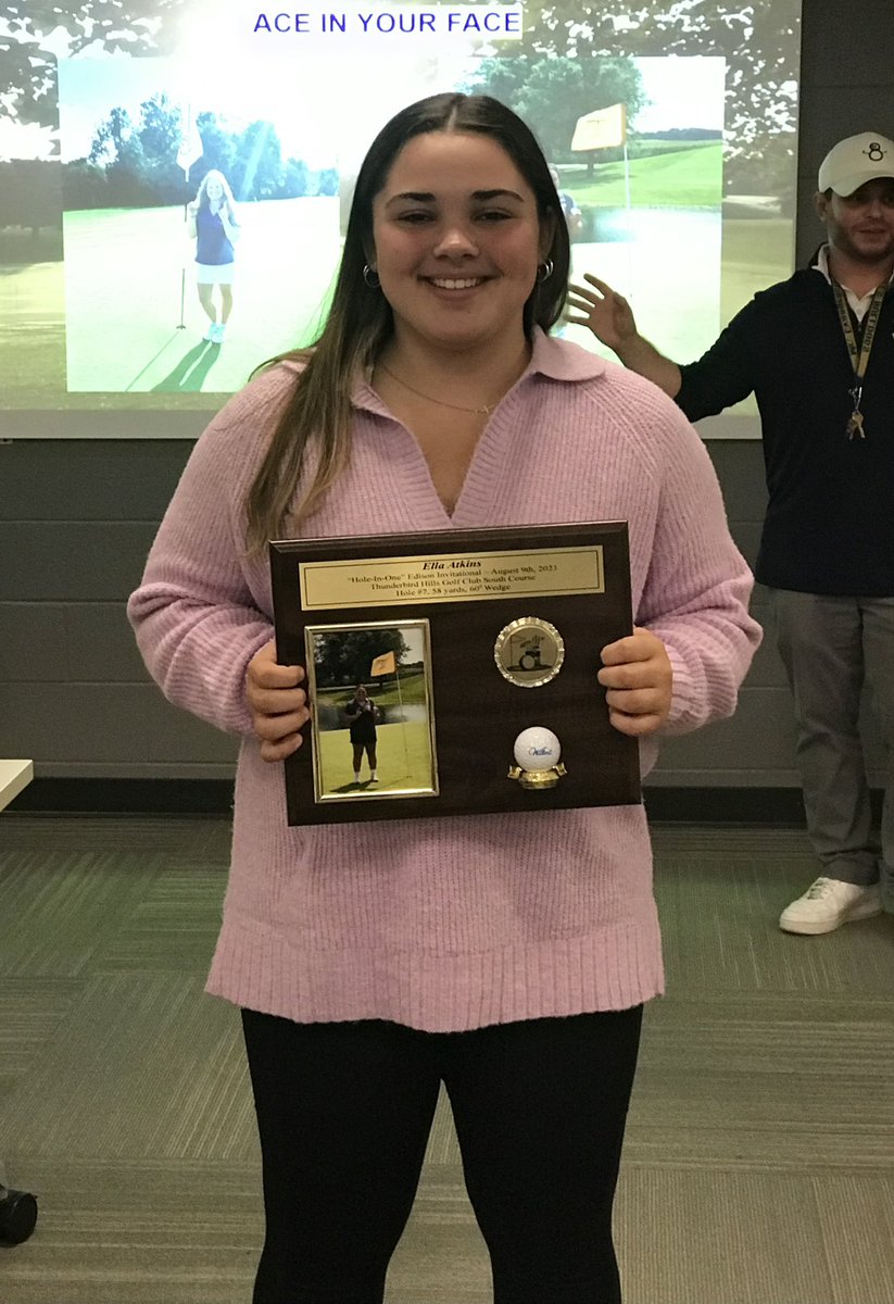 OFgirlsgolf's tweet image. 2023 was the year of the Ace 😊 
Congrats Ella Atkins &amp;amp; Sofi Candow
#aceinyourface