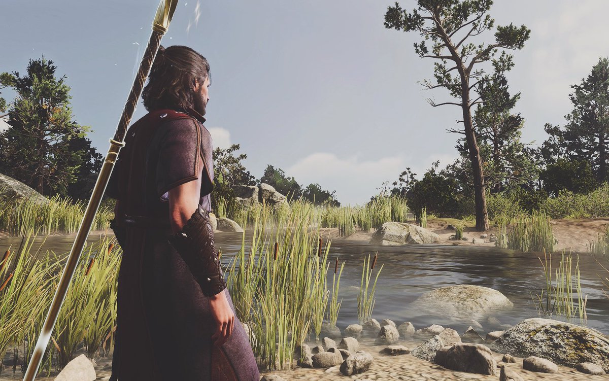 AoifeDekarios's tweet photo. At camp, you sometimes find Gale silently staring off in the distance, a multitude of thoughts behind those mahogany eyes. #BG3 #GaleDekarios #GaleOfWaterdeep #CameraMode https://t.co/DejNm0IRvv