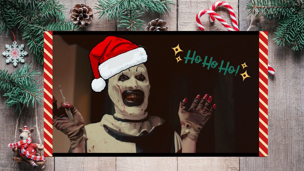 BNBartsy's tweet photo. During the re-release of #Terrifier2 in theaters last Wednesday fans found out that #Terrifier3 is going to be Christmas-themed and arriving in October 2024. #cineverse #horror #horrorfilm #ArtTheClown #ArtIsBack @Cineverse_ent @damienleone
https://t.co/o90Uk9V8pd https://t.co/Pm9gja4uTt