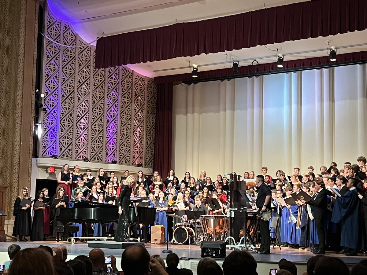 The OCC Honor Choir was absolutely amazing this evening. So talented! It is hard to believe what they were able to learn &amp; perform in one day! <a href="/OHS_Choirs/">Olentangy HS Choirs</a>