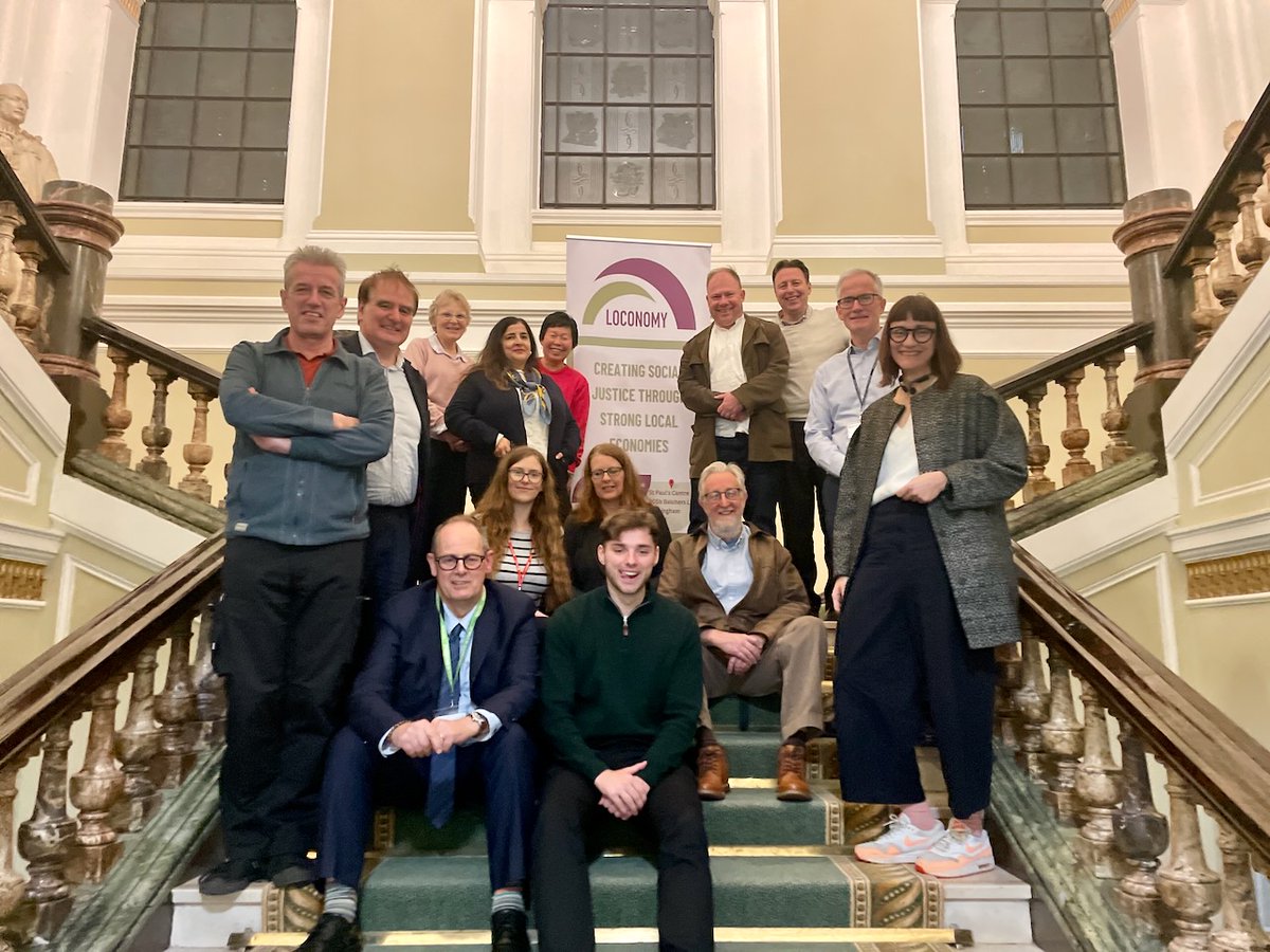 Yesterday we launched Loconomy at the council house with friends from @StBasilsCharity <a href="/uhbtrust/">University Hospitals Birmingham</a>
 <a href="/BarrowCadbury/">Barrow Cadbury Trust 🧡</a> @citiredi  <a href="/CLESthinkdo/">(CLES) Centre for Local Economic Strategies</a>
 and elsewhere :-)  This is pretty much what we talked about...  Oh and it's lovely to be here and working :-) loconomy.org.uk/2023/11/08/loc…