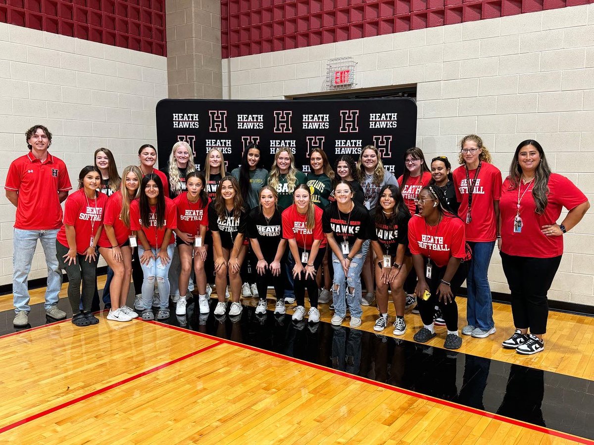 Rockwall Heath Hawks Softball tweet media