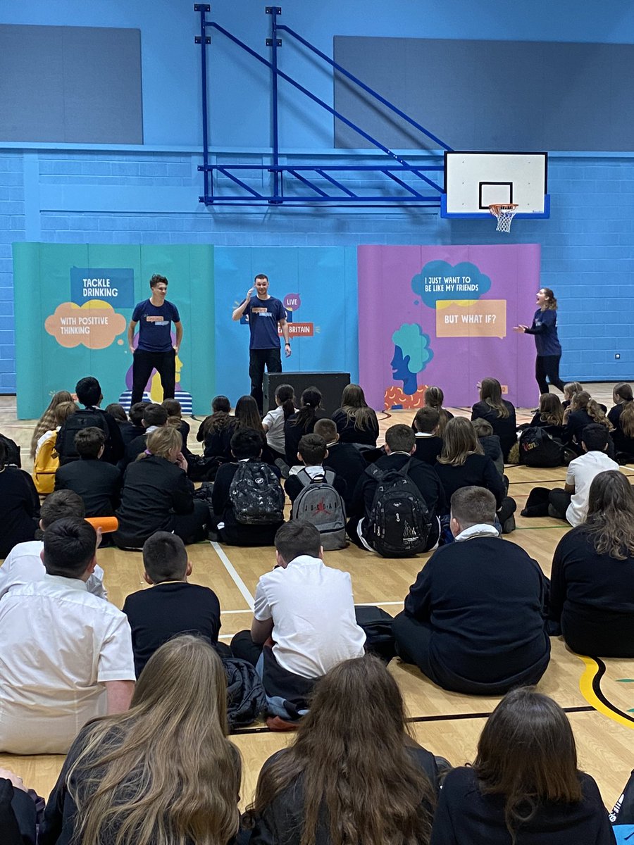Thank you to @smashedproject for delivering their drama based #alcoholeducation workshop to year 7 pupils today. Big thanks to PHS staff who supported  @PencoedtreHS
