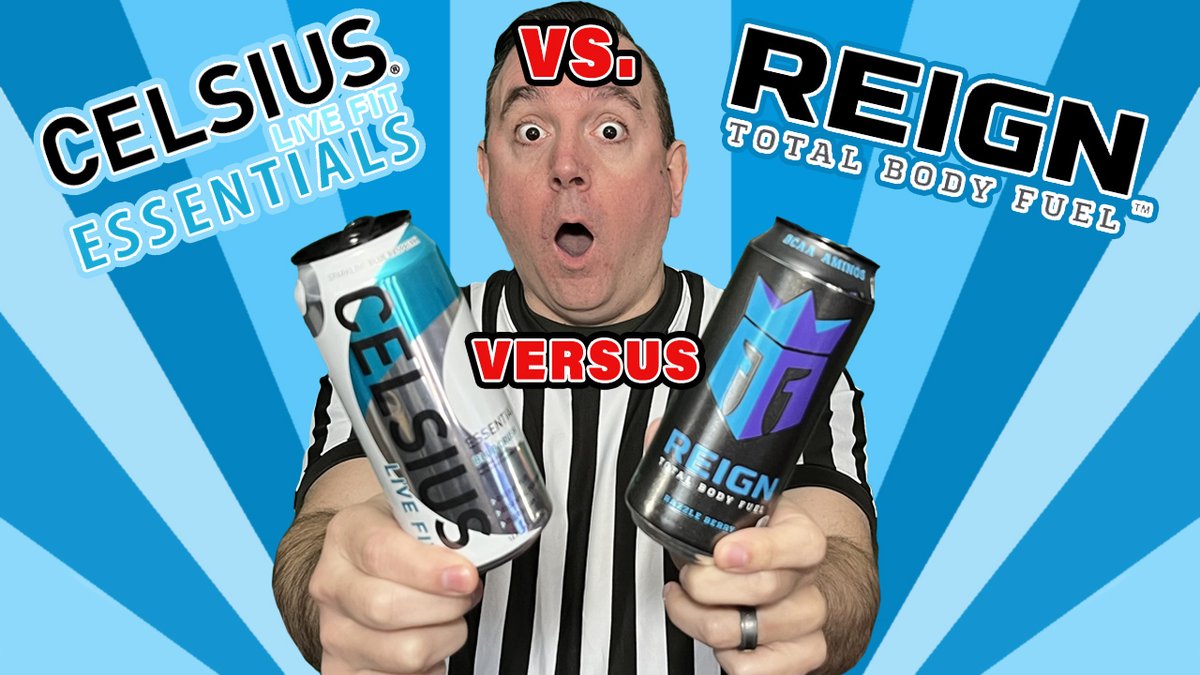CaffeineMan1's tweet photo. Celsius Essentials is here! And they are ready to take on Reign! Who will win? Check out my review of Celsius Essentials Blue Crush. #Celsius #CelsiusEssentials #CelsiusBlueCrush #EnergyDrinkReview #CelsiusVsReign
https://t.co/8kL8QoBTkc https://t.co/JB9A24fBxP