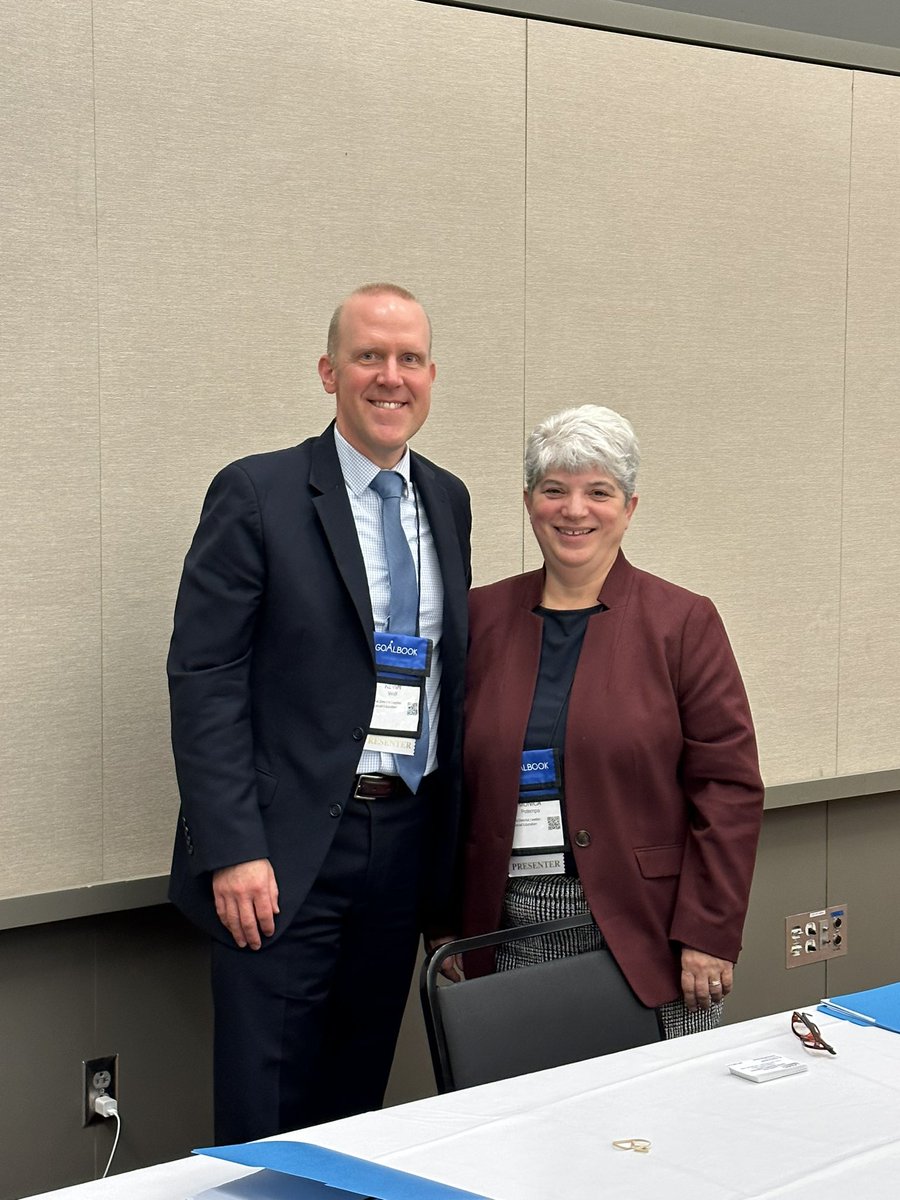 IAASEleads's tweet image. IAASE members Kevin Wolf &amp;amp; Monica Potempa presenting their new onboarding program for special educators @casecec