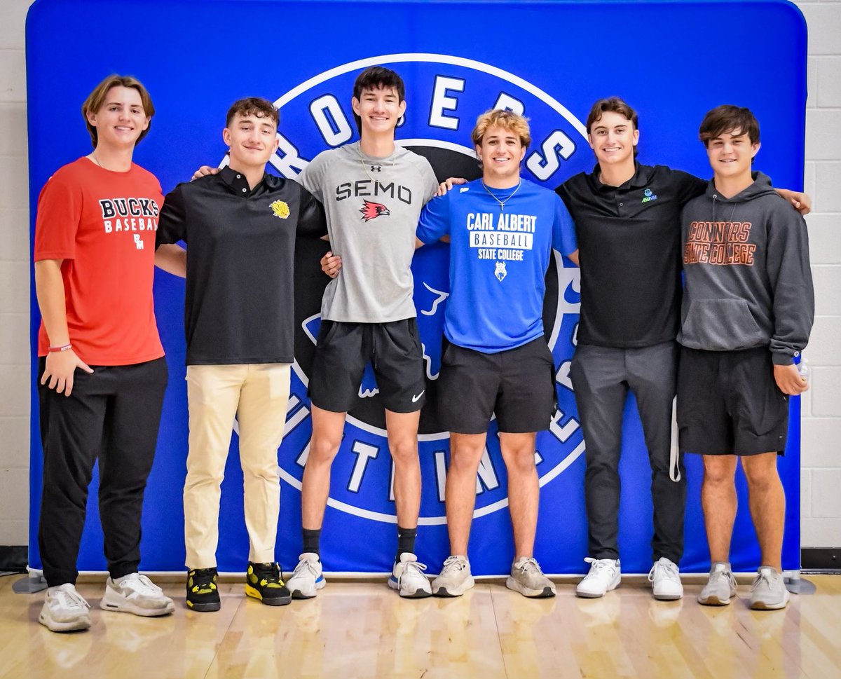 Proud of our six guys who signed today! <a href="/rhs_21/">RHS-Athletics</a> <a href="/RHS_Williams/">Lisa Williams</a> @RPS_Athletics