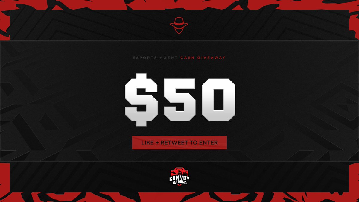 ⚡️$50 ESPORTSAGENT CASH GIVEAWAY⚡️

1⃣RT THIS TWEET
2⃣TAG TWO FRIENDS
3⃣FOLLOW <a href="/ConvoyGamingPro/">Convoy Gaming</a> and <a href="/CallofDutyAgent/">CODAgent</a>

💸2 WINNERS OF $25 - PICKED NOV 9th!