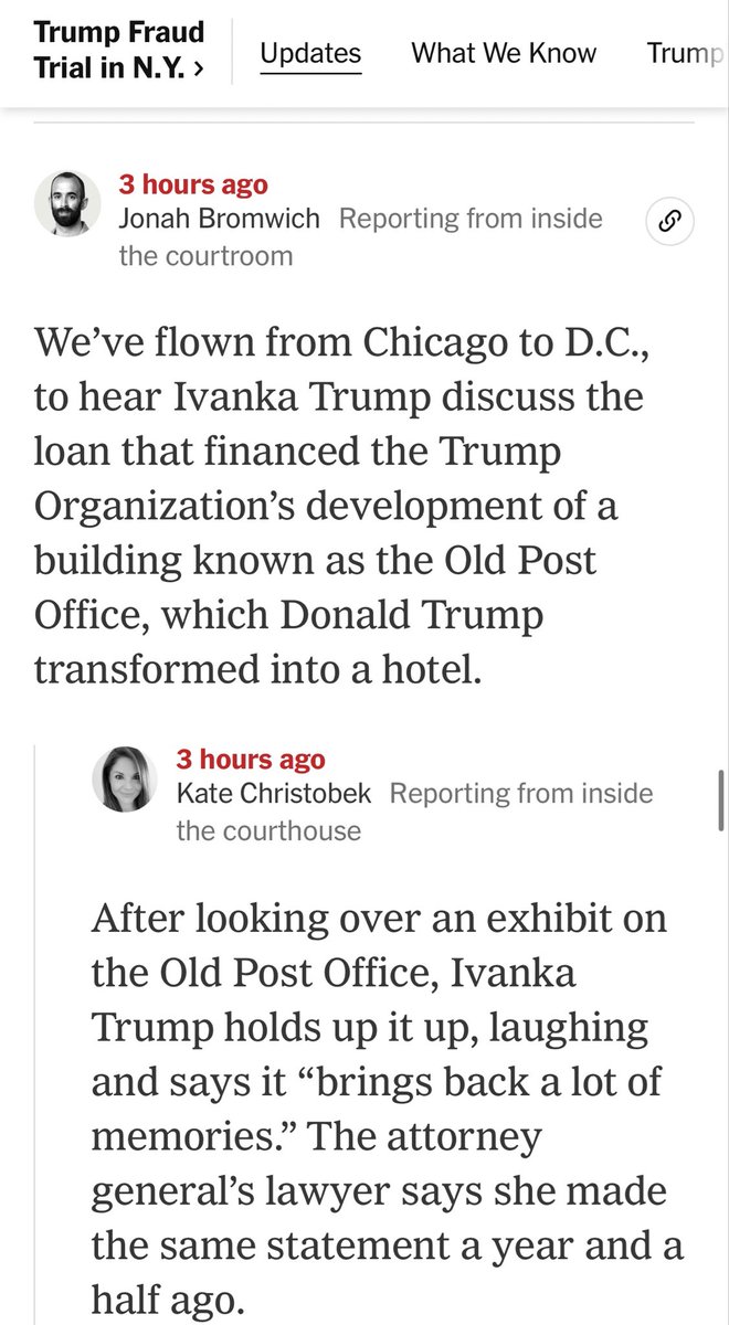 Ivanka Trump perjured herself during @AGKarlRacine investigation into the FINANCES of Trump’s Presidential Inauguration & the MILLIONS spent on the Trump International Hotel DC, which was audited by Allen Weisselberg. HOW DO I KNOW? The NYT @maggieNYT LIED & protected Trump!