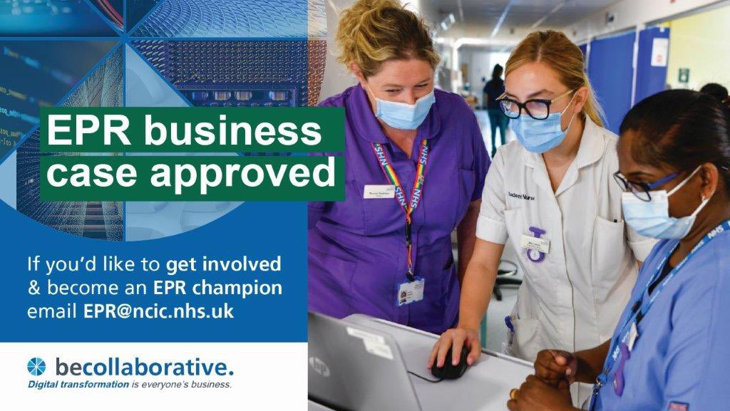 Great opportunity to join our fab little team right here - applications close tomorrow for EPR comms lead - band 7 fixed term for two years ncic.nhs.uk/careers/curren…