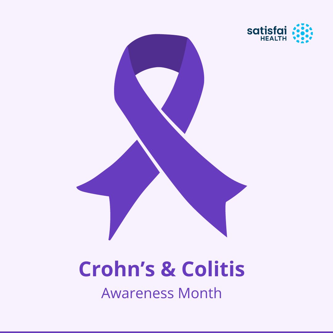 Satisfai Health Inc (@satisfaihealth) on Twitter photo November marks Crohn’s & Colitis Awareness Month in Canada. Join us as we embrace this year's theme of knowledge and education. Together, we can build understanding, empathy, and support. 
Learn more about the Awareness Month 2023 celebration in Canada: bit.ly/49vViSO November marks Crohn’s & Colitis Awareness Month in Canada. Join us as we embrace this year's theme of knowledge and education. Together, we can build understanding, empathy, and support. 
Learn more about the Awareness Month 2023 celebration in Canada: bit.ly/49vViSO