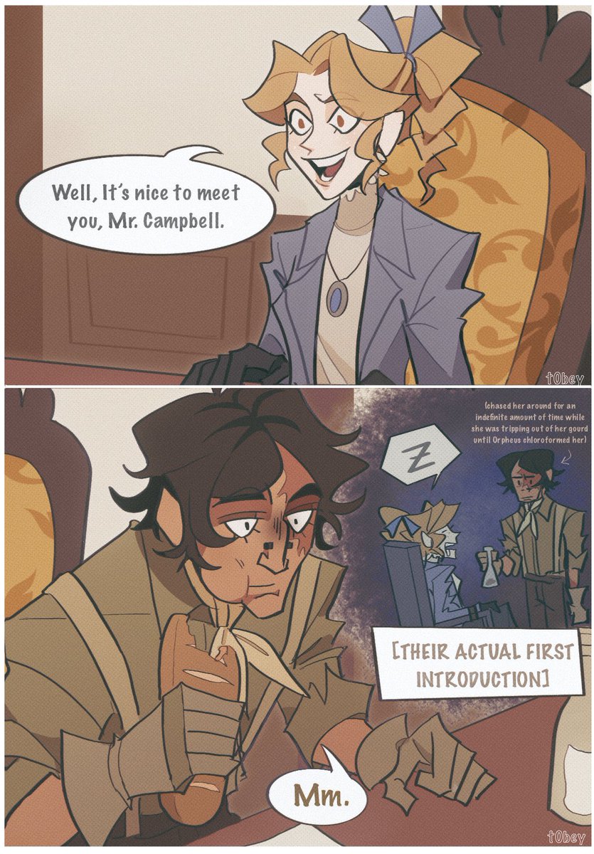 alice and norton’s completely normal first introduction