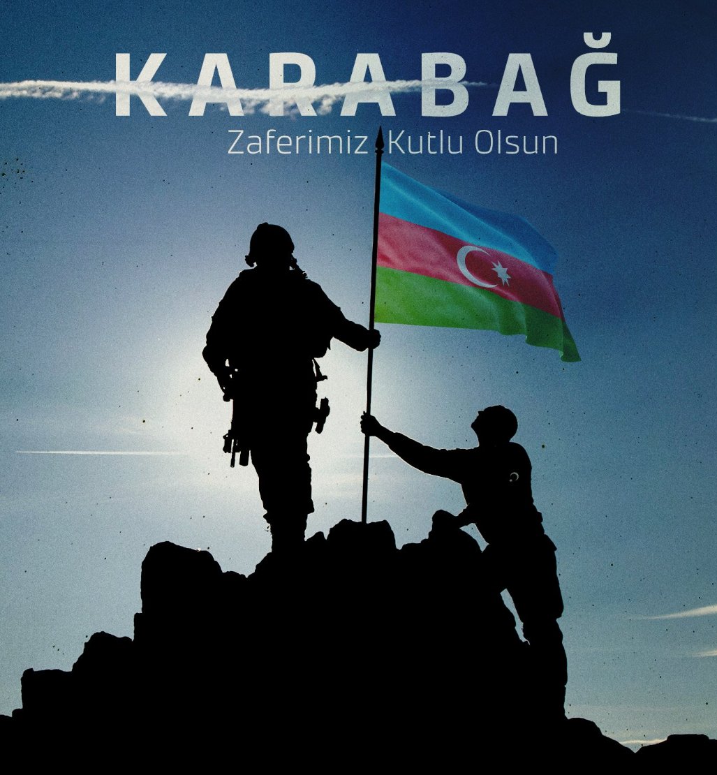 Gardaş ölmedik daha!

Kardeş Azerbaycan'ın #8Kasım #ZaferGünü'nü kutluyor, haklı gururunu yaşıyoruz.
Nice zaferlere ey Türk🇹🇷🇦🇿