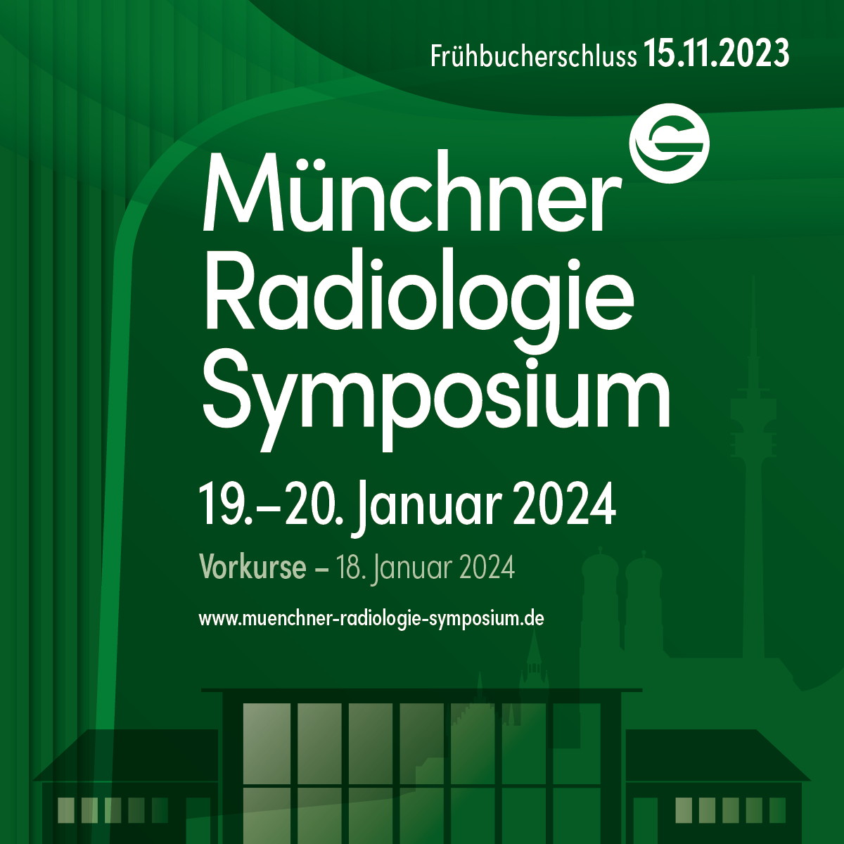 #GarmischInternational ist jetzt das #MünchnerRadiologieSymposium

Wir bündeln hochwertigste Fortbildung und Wissenschaft mit radiologischer Tradition und freuen uns Sie im Januar 2024 zu einem Kongress der Extraklasse in München begrüßen zu dürfen!

muenchner-radiologie-symposium.de
