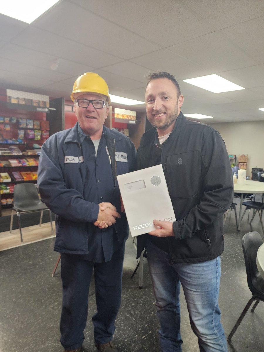 BullMooseTube's tweet photo. 🎉 Celebrating 80 Years of Dedication at Bull Moose Tube! 🎉

Today, we raise our hard hats to Chuck Chandler and Richard Woods, whose combined 80 years of hard work, dedication, and expertise have been instrumental in Bull Moose Tube's success!

#WorkAnniversary #BullMooseTube https://t.co/vKcPQnJG4h
