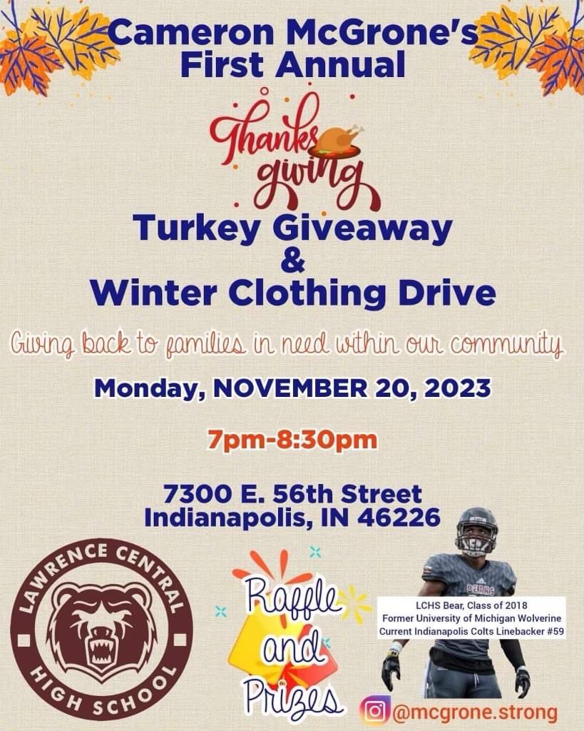McGrone_Strong's tweet image. Blessed To Be Able To Give Back❤️
Can’t Wait To See Everyone There ‼️
