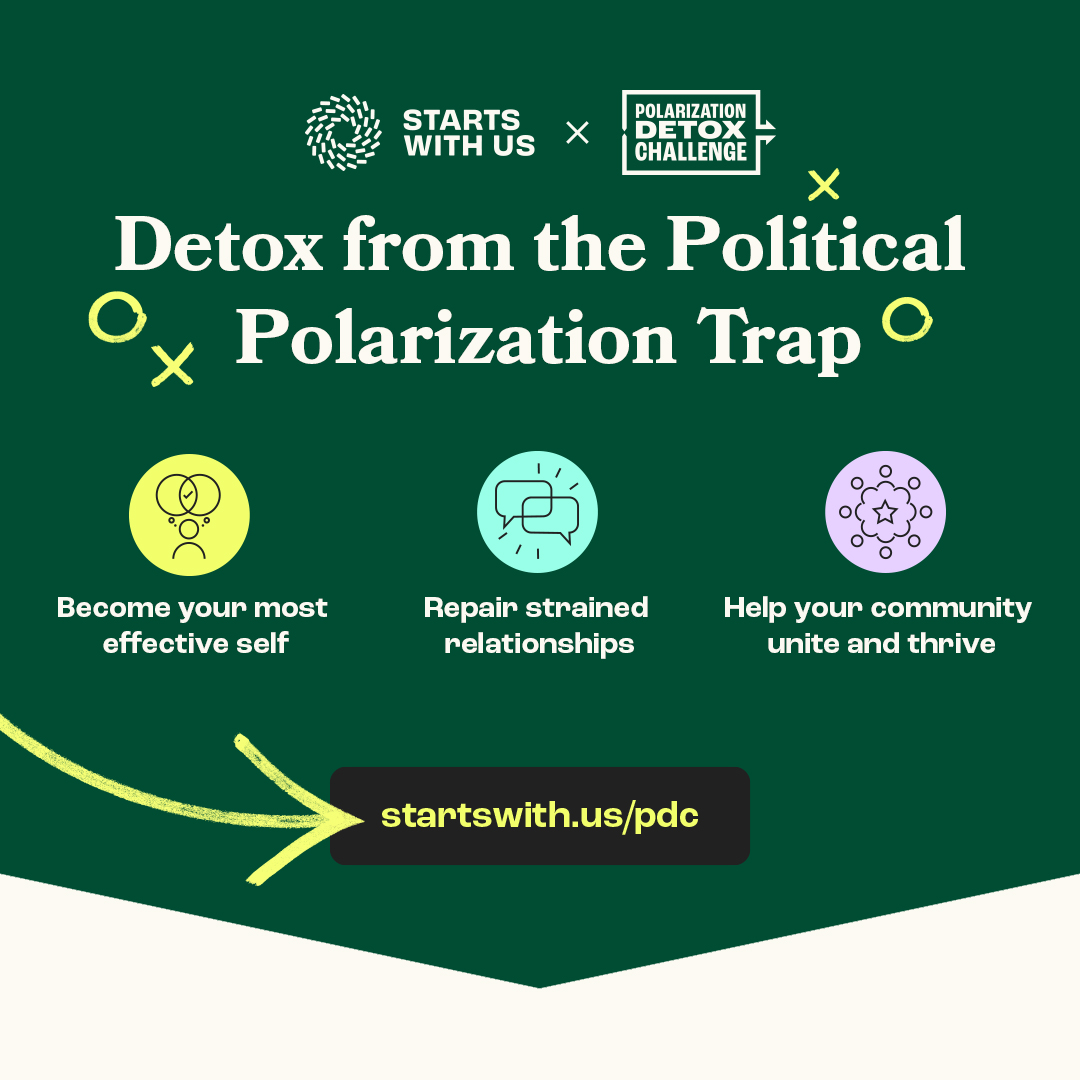 Builders (@buildersmvt) on Twitter photo Exhausted by toxic polarization?
Complete one exercise per weekday for four weeks to break the blame cycle, repair strained relationships, and be a leader of constructive conflict.
Developed by Peter T. Coleman (<a href="/PeterTColeman1/">Peter T. Coleman</a>), Ph.D., our Expert-in-Residence and a Columbia Exhausted by toxic polarization?
Complete one exercise per weekday for four weeks to break the blame cycle, repair strained relationships, and be a leader of constructive conflict.
Developed by Peter T. Coleman (<a href="/PeterTColeman1/">Peter T. Coleman</a>), Ph.D., our Expert-in-Residence and a Columbia