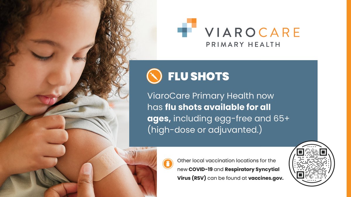 ViaroHealth's tweet image. Call 608-668-2103 to schedule your flu shot today!