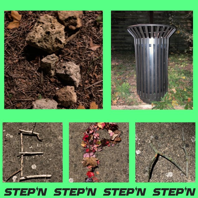 BorgyWalker's tweet image. Mission accomplie ! ✅

J'ai relevé le défi en explorant la #nature pour former les lettres #STEPN 🌍

Voici ma création 🌿📷 
@LePetitBorger 

#STEPMaster #EcoExplorer #FSLcreation #STEPNhunt @STEP_iN_CRYPTO @STEPNeur @Samixerian @Stepnofficial