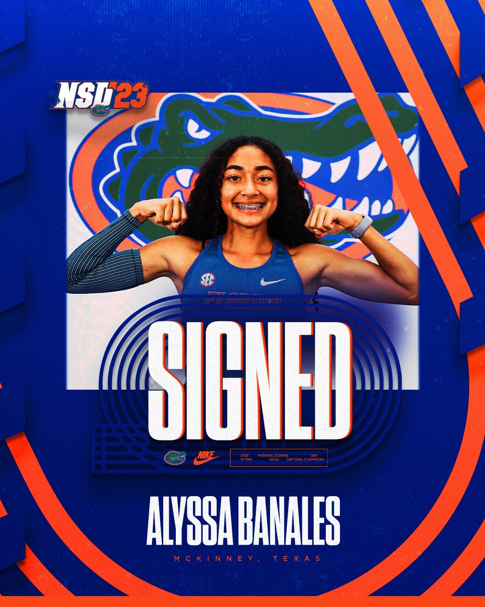 .<a href="/Alyssa_b2024/">Alyssa Banales</a> is jumping from TX ➡️ FL! 🌴

Welcome to the Gator family!

#GoGators 🐊