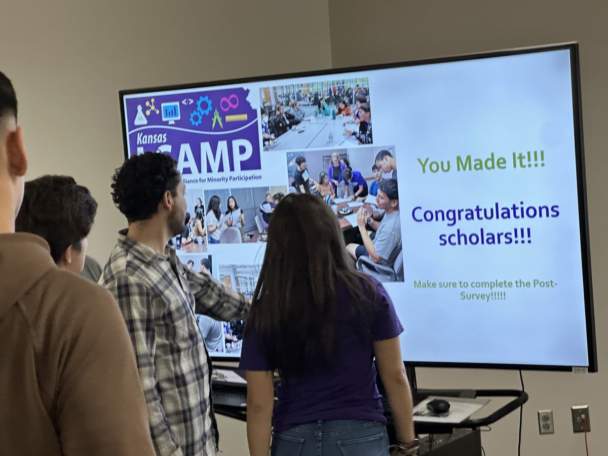 Congratulations to the amazing KS-LSAMP Fall 2023 cohort!!! We are so proud of these scholars!! #KSLSAMP