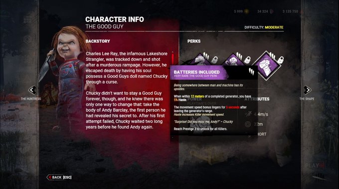 #dbd has won the internet with #Chucky now comes the screams and fear of #DeadbyDaylight fans. https://t<a href="/tag/dbd"class="tags">#dbd</a><a href="/tag/chucky"class="tags">#Chucky</a><a href="/tag/deadbydaylight"class="tags"><span>#deadbydaylight</span></a>