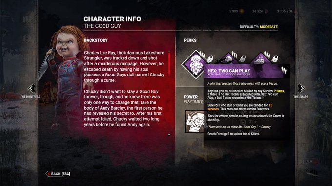 #dbd has won the internet with #Chucky now comes the screams and fear of #DeadbyDaylight fans. https://t<a href="/tag/dbd"class="tags">#dbd</a><a href="/tag/chucky"class="tags">#Chucky</a><a href="/tag/deadbydaylight"class="tags"><span>#deadbydaylight</span></a>