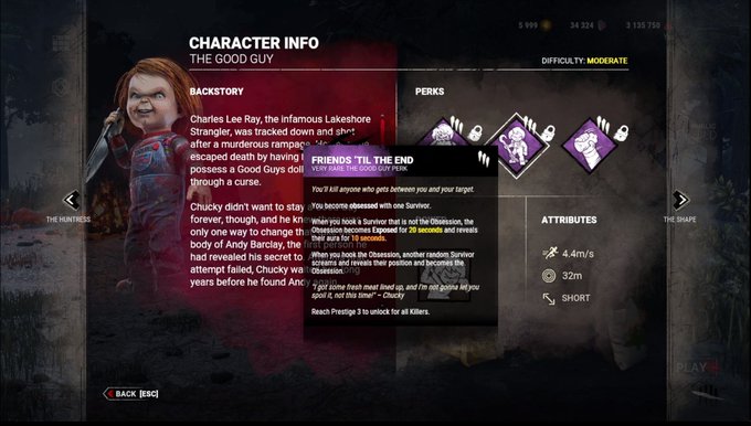 #dbd has won the internet with #Chucky now comes the screams and fear of #DeadbyDaylight fans. https://t<a href="/tag/dbd"class="tags">#dbd</a><a href="/tag/chucky"class="tags">#Chucky</a><a href="/tag/deadbydaylight"class="tags"><span>#deadbydaylight</span></a>