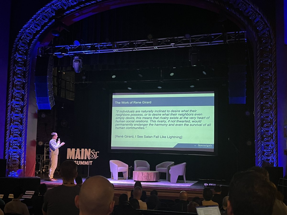 #MainStreetSummit <a href="/LukeRoush1/">Luke Roush</a> from  sovereignscapital.com