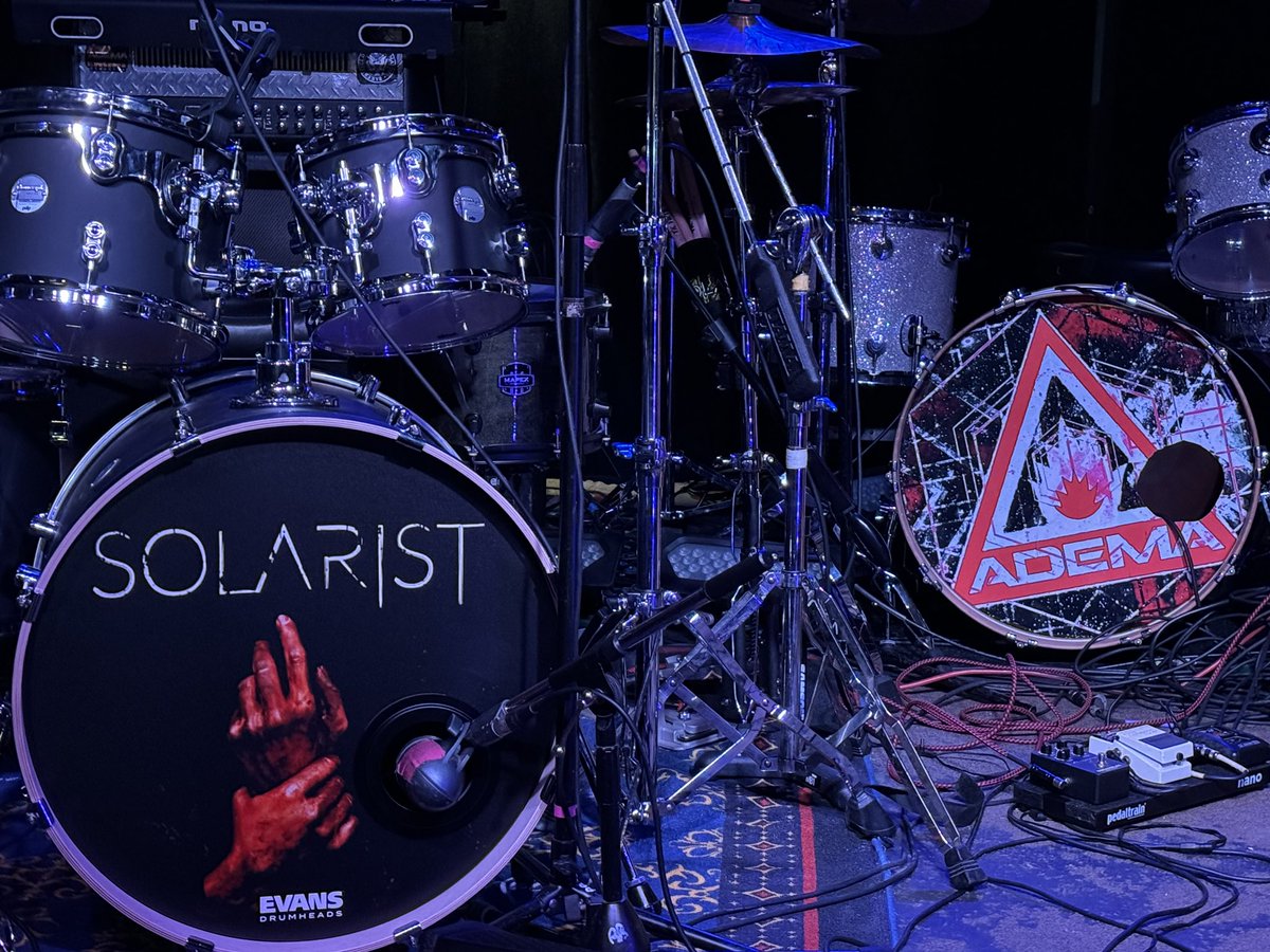 We also really appreciate <a href="/RadioRoomGVL/">Radio Room</a> for everything you guys do for us! Special thank you to <a href="/tydelrosedrums/">Ty Del Rose</a> for jumping up and jamming with us! That was amazing. Go check #onoff out! Always great to play with <a href="/_smileemptysoul/">SMILE EMPTY SOUL</a> , &amp; #adema they was great!