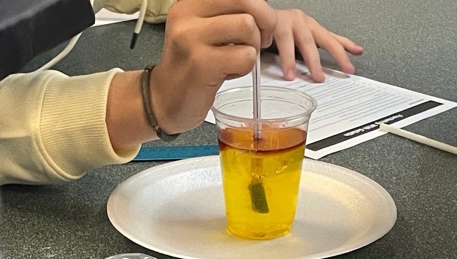 WGHS_warriors's tweet image. On this special occasion of National STEM Day, our AP Environmental Science class is engaging in a fascinating simulation of extracting natural gas from gelatin! 🧪🔍 #NationalSTEMDay #ScienceSimulation #HandsOnLearning 
#wghstogether #whywalton #wghswarriors