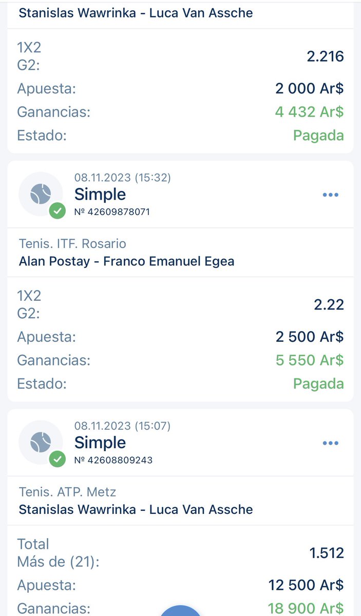 Solo Tenis Picks🇦🇷 / Apuestas Deportivas Free tweet media