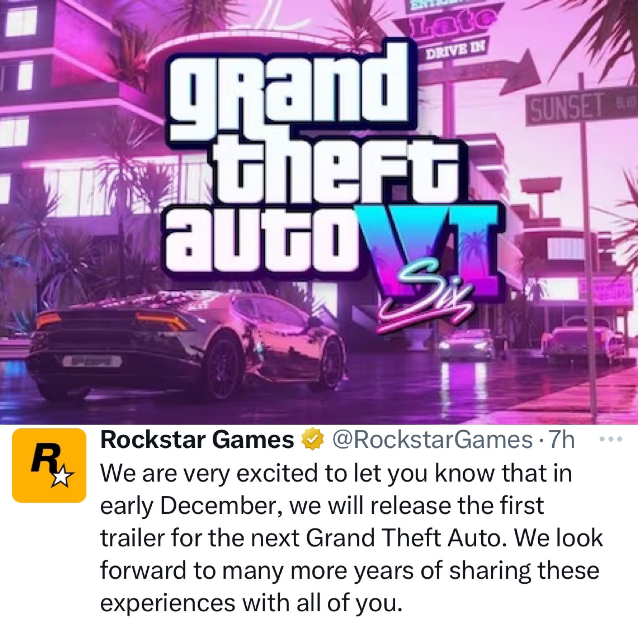 I'm excited about Gta6. How about y'all? : r/rockstar