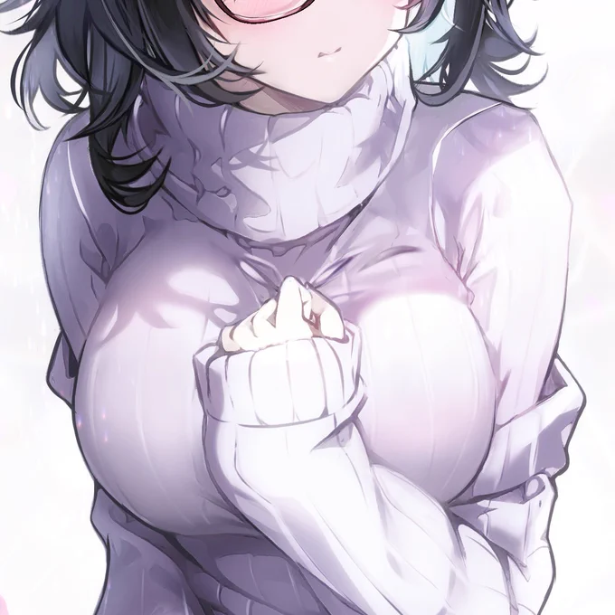 着衣で魅力的に魅せてこそのおっぱいだ!!  #いいおっぱいの日