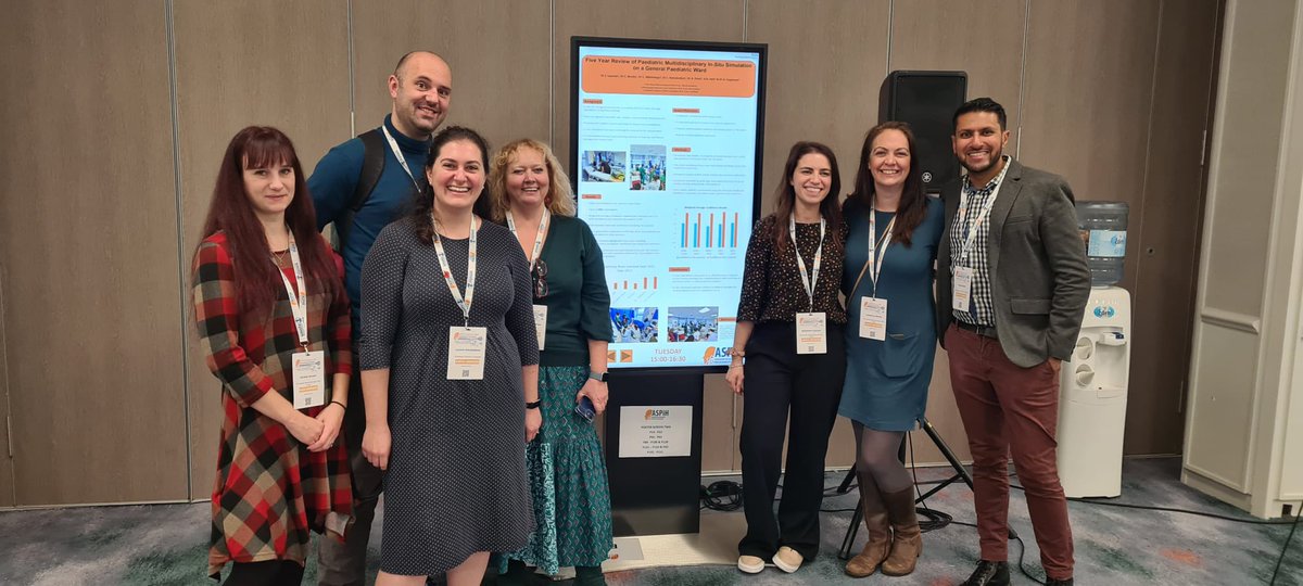 <a href="/ASPiHUK/">ASPiH</a> it’s been a blast! Excellent couple of days discussing sustainability in SBE. A huge privilege to deliver workshop with the paeds <a href="/SimWardWolvo/">SimWardWolverhampton</a> crew on high impact low fidelity in situ sim and have chance to present posters on UPDATES course and our paeds IMG course