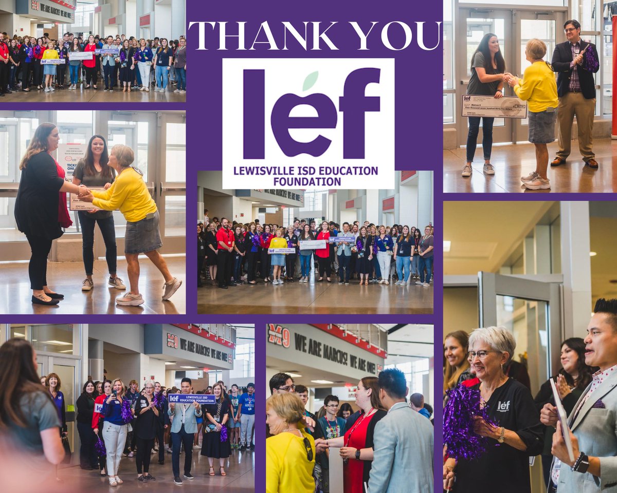 Thank you <a href="/LEFforLISD/">LEF</a> for funding our campus grant for new STEM materials! #OneLISD #BeTheOne #ADecadeOfExcellence