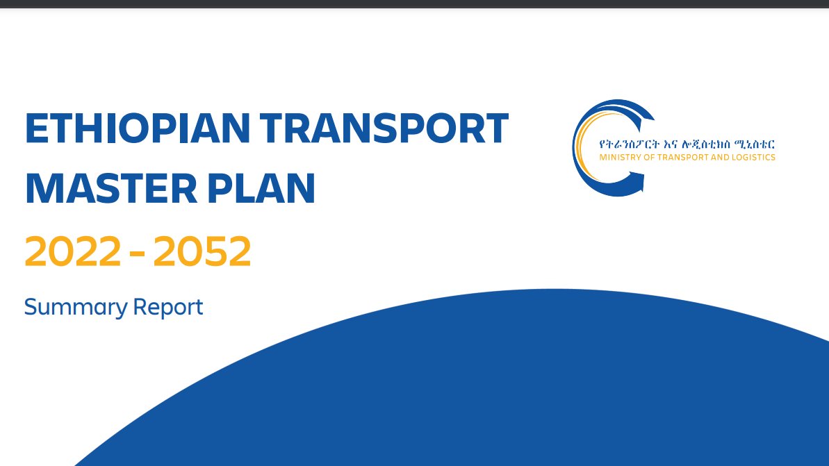 GuledWiliq's tweet photo. Ethiopia considers Somaliland as a nation if you pay attention to her reports including the Ethiopian Transport Master Plan 2022 -2052 which they are incorporating aggressively alternative trade route connection to ports other than Djibouti ports. https://t.co/N8n0q4AW9Z