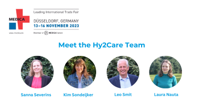 Next week, the #hy2Care team will attend the <a href="/MEDICATradeFair/">MEDICA</a>. They are excited to meet you and provide more information about Hy2Care's CartRevive™ #hydrogeltechnology for #cartilagerepair. Feel free to contact us to schedule an appointment. We hope to meet you next week!
