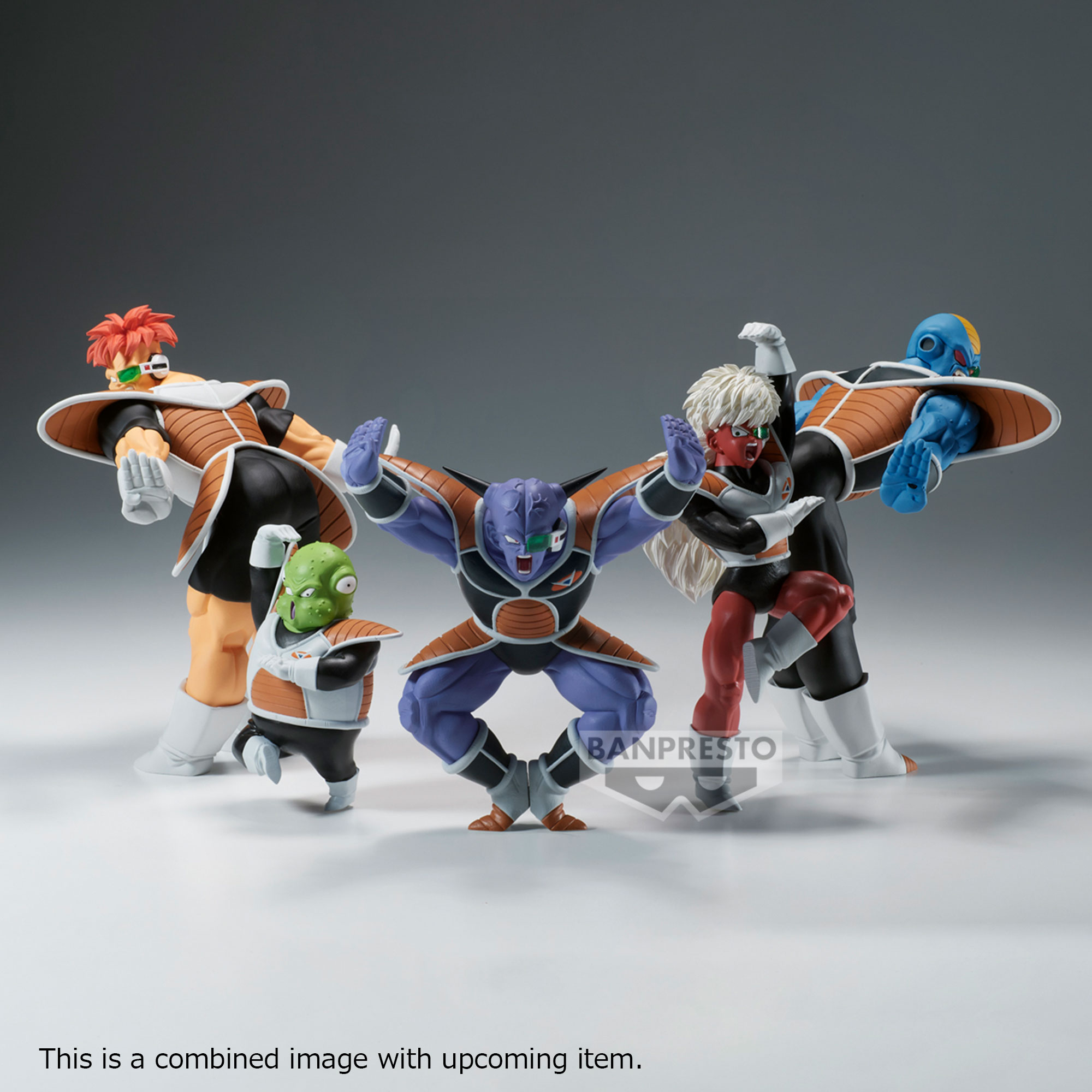 ドラゴンボールZ THE出陣17~21 ギニュー特戦隊コンプ 台座付き ドラゴンボールZ THE出陣17~21 ギニュー特戦隊コンプ 台座付き