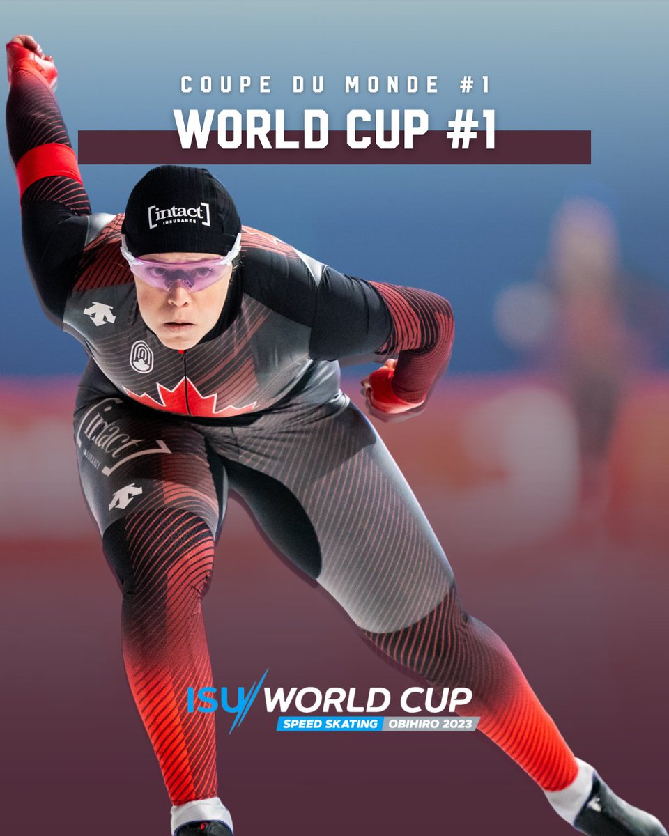 Canada's long track team kicks off the <a href="/ISU_Speed/">ISU Speed Skating</a> World Cup this weekend in Obihiro, Japan! 🇯🇵

Tune into @cbcolympics bright and early to watch them race! See below who is skating each distance. 👇