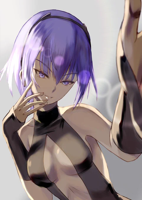 静謐のハサンちゃんからの朝一ザバーニーヤ#いいおっぱいの日 #FGO 