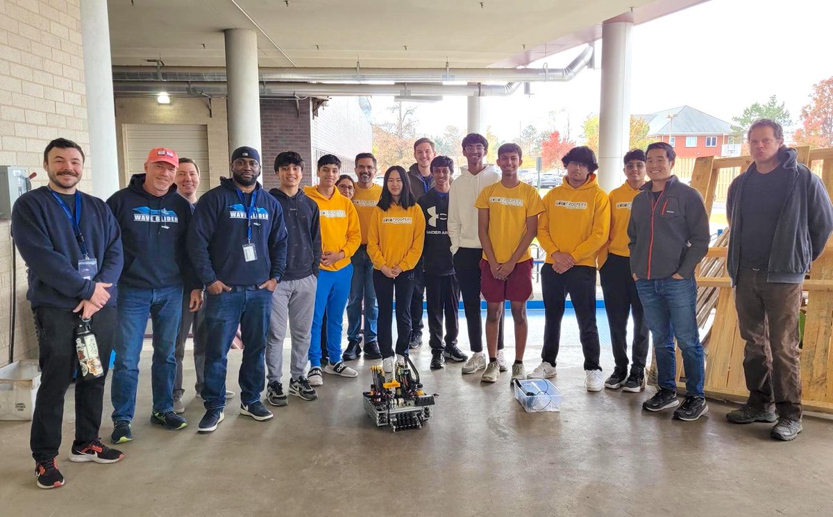 Happy National #STEMday! We welcomed the <a href="/RoboTroopers/">Robo Troopers #15167</a> to talk #robotics, #tech and #STEM at our facility. The Robo Troopers compete as team #15167 in FIRST® Tech Challenge and inspire, include, and innovate by spreading the knowledge of robotics and STEM through the community.