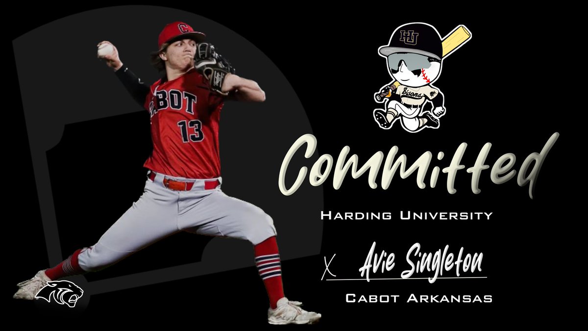 Congratulations to <a href="/AvieSingleton/">Avie Singleton</a> on his commitment to <a href="/Harding_Base/">Harding Baseball</a>. The Bison are getting a good one!