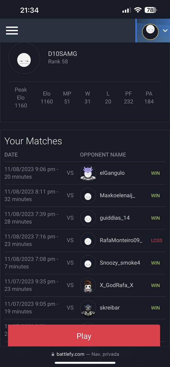 4-1 hoy en el ladder, mañana mas y a seguir con este nivel 💪🏻💪🏻💪🏻