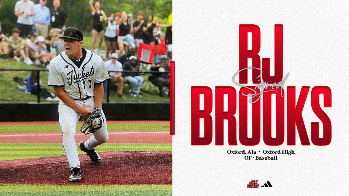 JaxStateBB's tweet photo. Gamecocks didn't have to look far for Rj Brooks (@RJ_Brooks7)  from nearby Oxford, Ala....He is the nephew of former Jax State standout Wes Brooks! Helped OHS to a Class 6A State Championship on Rudy Abbott Field at Jim Case Stadium last May! 

Oxford ➡️ Jacksonville #CTE https://t.co/PFDKFFObOr
