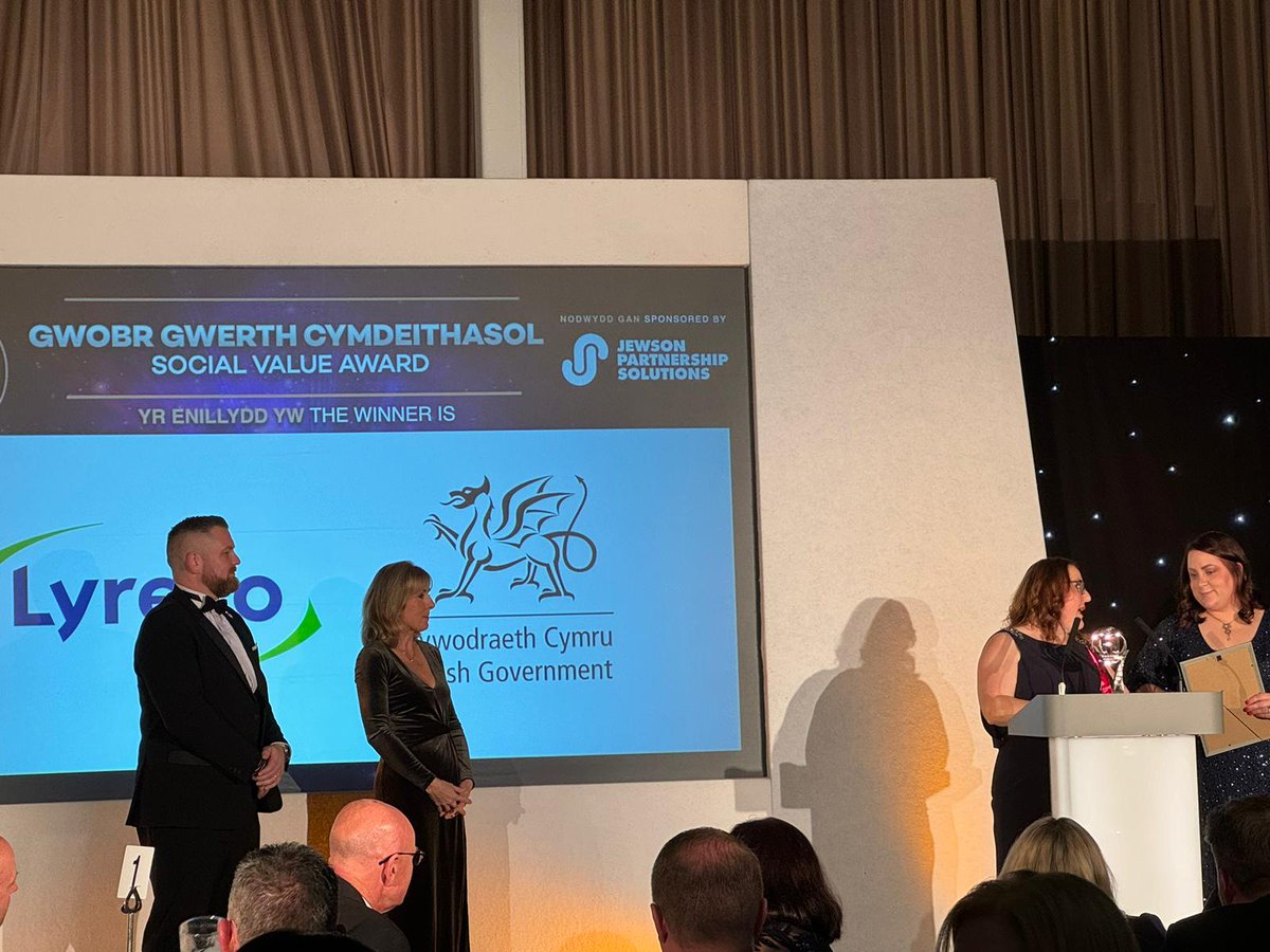 Congratulations to the Commercial Delivery Team and Lyreco, who picked up the top prize in the social value category at tonight’s GO Awards. 
#GOAwards