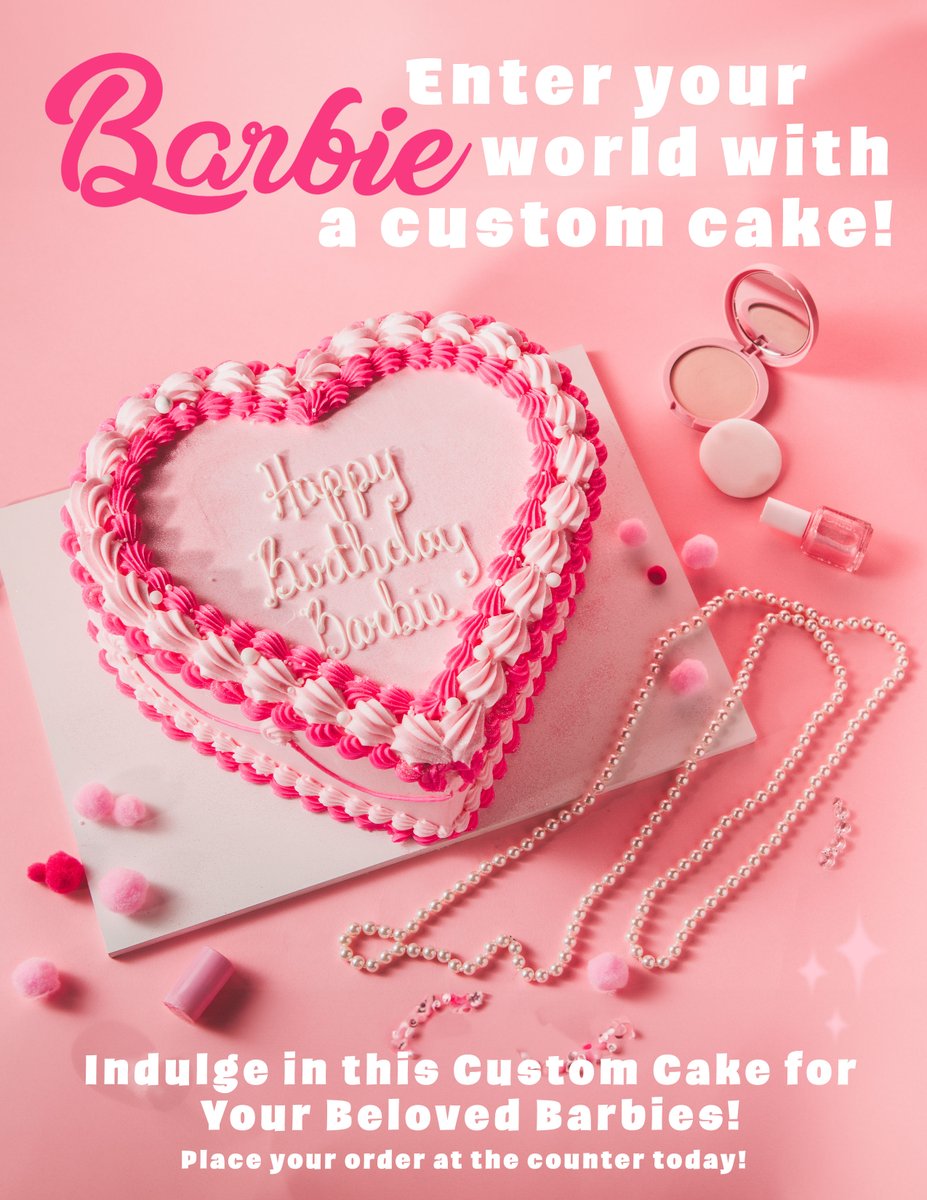 On Wednesdays we don't just wear pink, we eat it too! 🎂💋

Sugar, spice, and everything nice – just like this cake! 🍰💕  Visit your local Carlo's Bakery to live in your #barbieworld today! 

#Barbie #carlosbakery #cakeboss