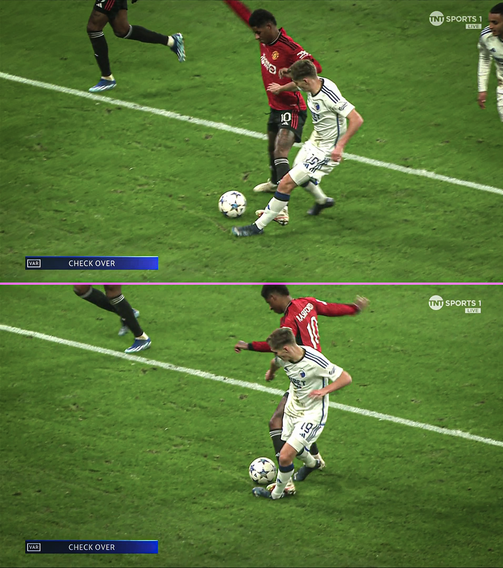 Football on TNT Sports on X: "Marcus Rashford received a red card for this challenge, the right call? 🔴 https://t.co/CmOKbHPTDa" / X