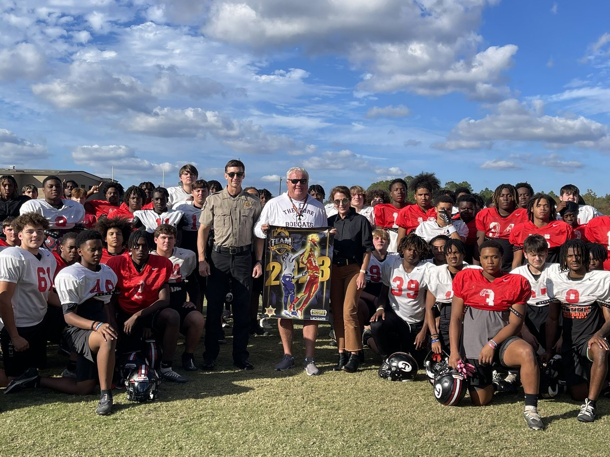 Thank you to Lagniappe News sponsored by the Mobile Sheriff’s Department for recognizing the Bobcats as the Team of the Week! #Together