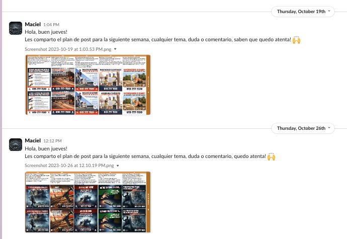Brujitch's tweet photo. SEMANAS consecutivas donde envío el plan de posts para la semana, donde se supone que deberían revisar que el contenido esté bien, pero me dejan en visto, de 3 jefes, ni uno solo responde. Hago mi mejor esfuerzo pero es tan frustrante qué me dejen a la deriva! https://t.co/WRA95H994l