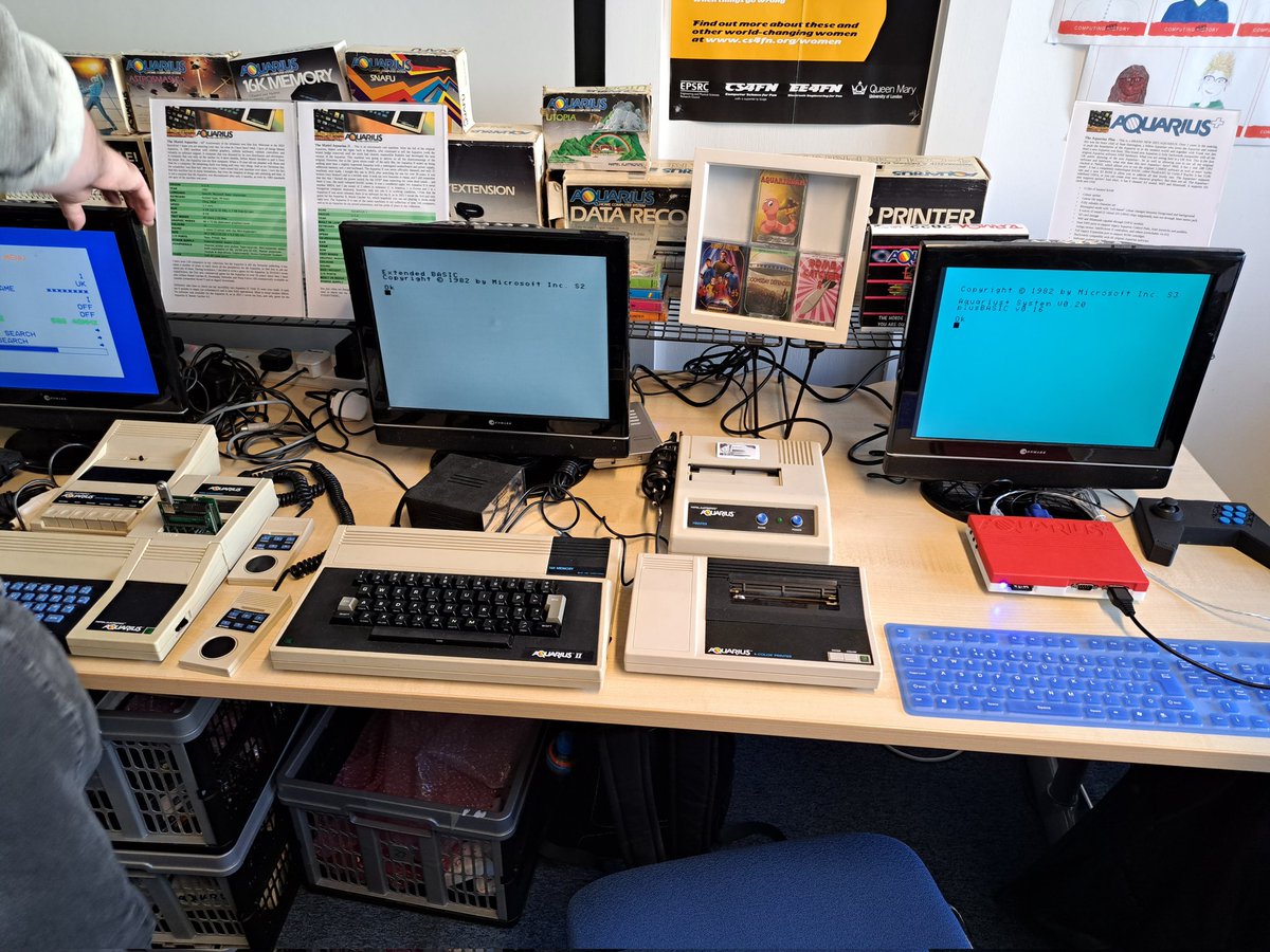 computermuseum's tweet image. It was a great pleasure again to host this year&apos;s retrofest. A huge thank you to @HereBeDragons3 for organising and all the exhibitors for giving up their time to bring their special machines for our huge crowds to enjoy :)
